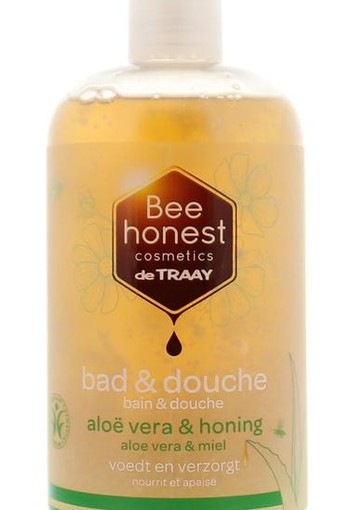 Traay Bee Honest Bad / douche aloe vera / honing (500 Milliliter)