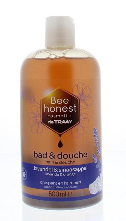 Traay Bee Honest Bad / douche lavendel / sinaasappel (500 Milliliter)