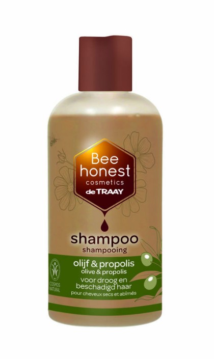 Traay Bee Honest Shampoo olijf & propolis (250 Milliliter)