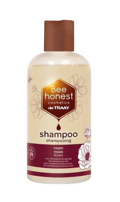 Traay Bee Honest Shampoo rozen (250 Milliliter)