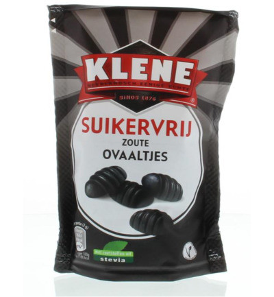 Klene Zoute Ovaaltjes Suikervrij 105g