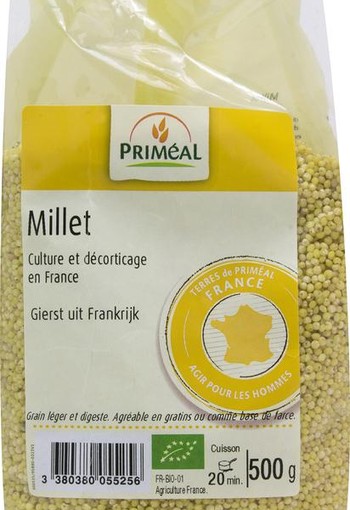 Primeal Gierst uit Frankrijk bio (500 Gram)