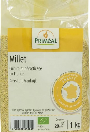 Primeal Gierst uit Frankrijk bio (1 Kilogram)