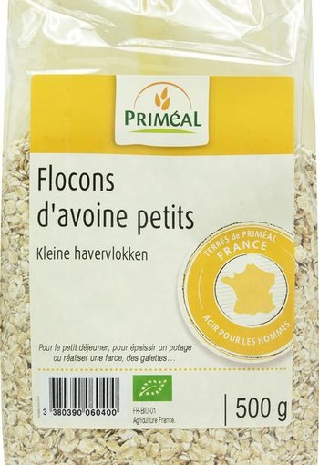 Primeal Kleine havervlokken bio (500 Gram)