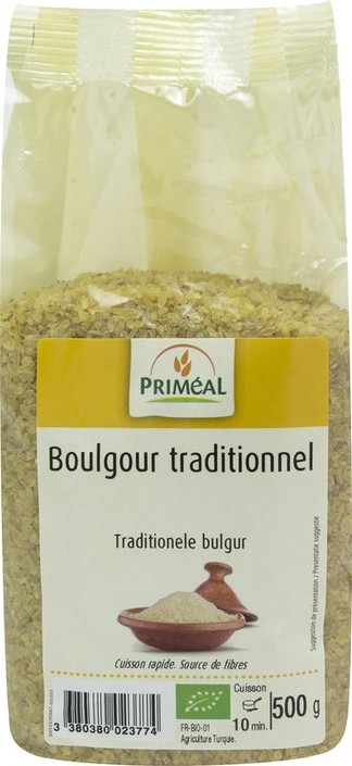 Primeal Bulgur traditioneel bio (500 Gram)