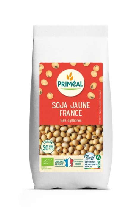 Primeal Sojabonen geel bio (500 Gram)