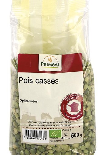 Primeal Spliterwten bio (500 Gram)