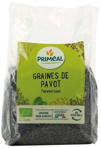 Primeal Papaverzaad bio (250 Gram)