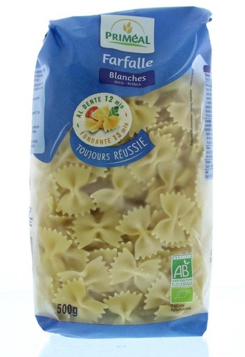 Primeal Witte farfalle bio (500 Gram)