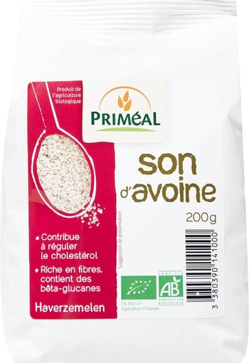 Primeal Haverzemelen bio (200 Gram)