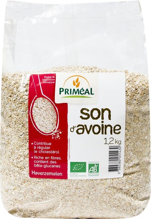 Primeal Haverzemelen bio (1200 Gram)