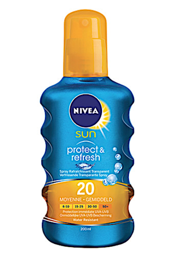 NIVEA PROTECT & REFRESH TRANSPARANTE ZONNESPRAY 20