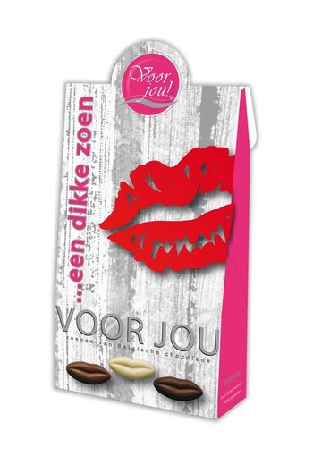 Voor Jou! Cadeau doos young dikke zoen (100 Gram)