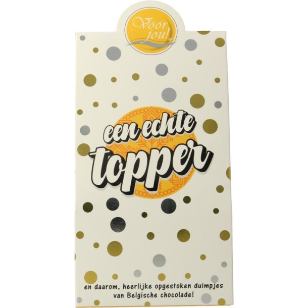 Voor Jou! Cadeau doos young duimpjes topper (100 Gram)