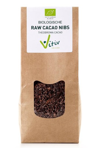 Vitiv Cacao nibs bio (400 Gram)