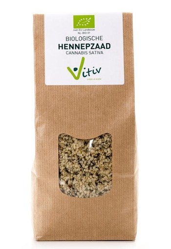 Vitiv Hennepzaad bio (250 Gram)