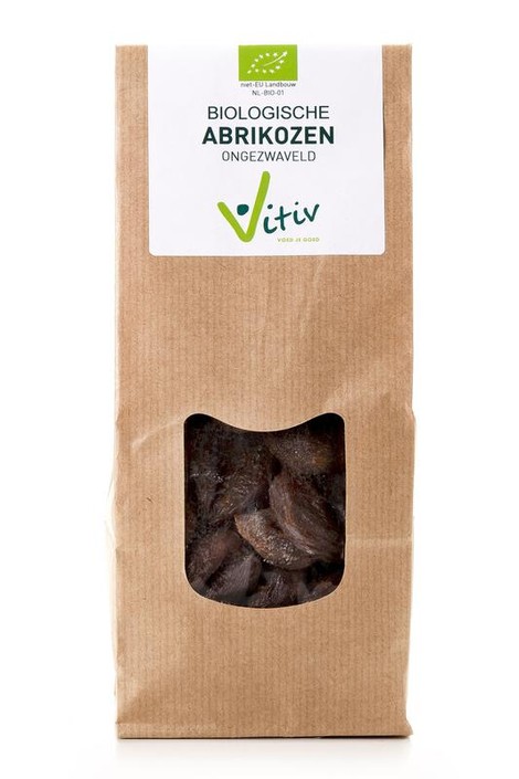 Vitiv Abrikozen ongezwaveld bio (500 Gram)