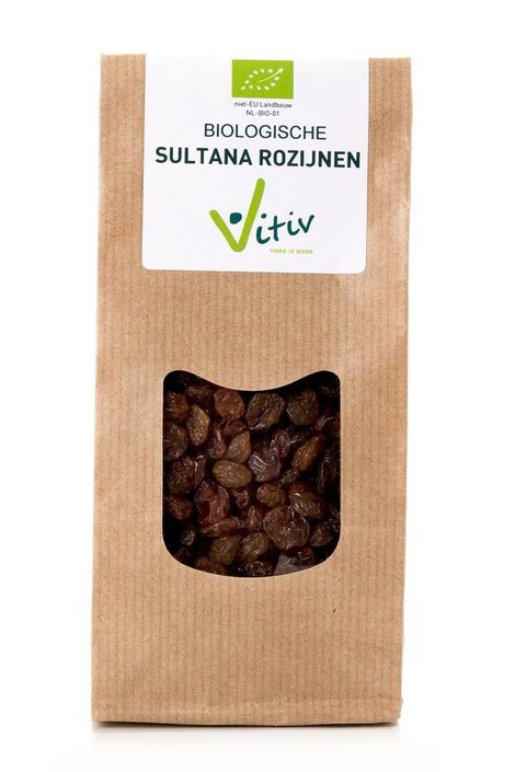 Vitiv Sultana rozijnen bio (500 Gram)