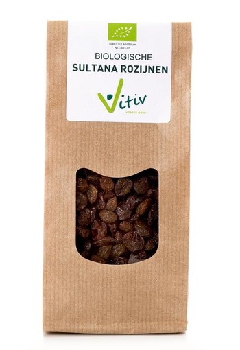 Vitiv Sultana rozijnen bio (500 Gram)