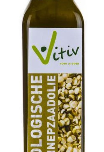 Vitiv Hennepzaadolie bio (250 Milliliter)