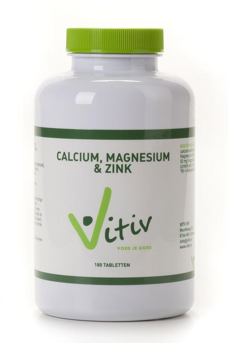 Vitiv Calcium magnesium & zink (180 Tabletten)