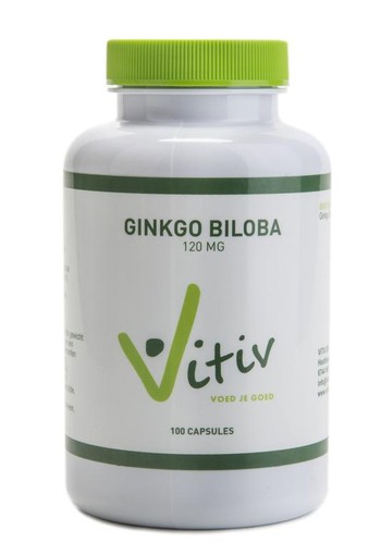 Vitiv Ginkgo biloba (100 Capsules)