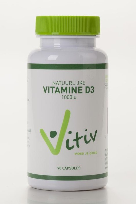 Vitiv Vitamine D3 1000IU (180 Capsules)