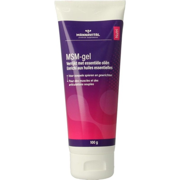 Mannavital MSM gel (100 Gram)