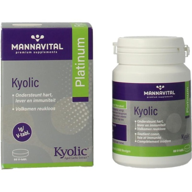 Mannavital Kyolic platinum (60 Tabletten)