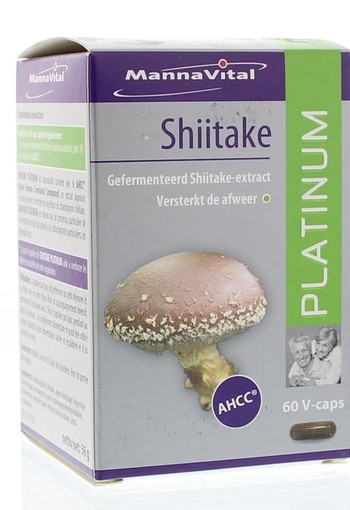 Mannavital Shiitake platinum (60 Capsules)