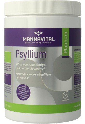 Mannavital Psyllium platinum (300 Gram)