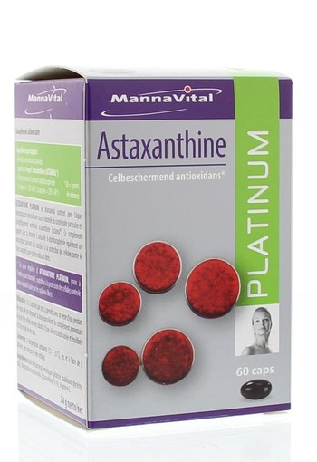 Mannavital Astaxanthine platinum (60 Capsules)
