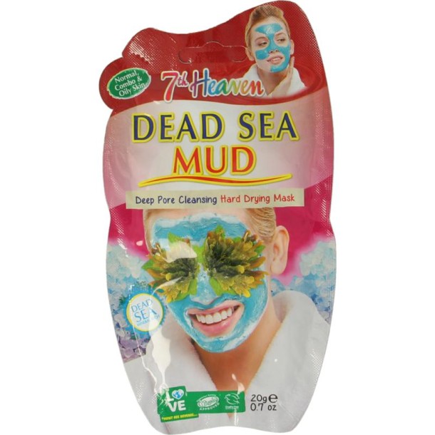 Montagne 7th Heaven gezichtsmasker dead sea mud pac (20 Gram)