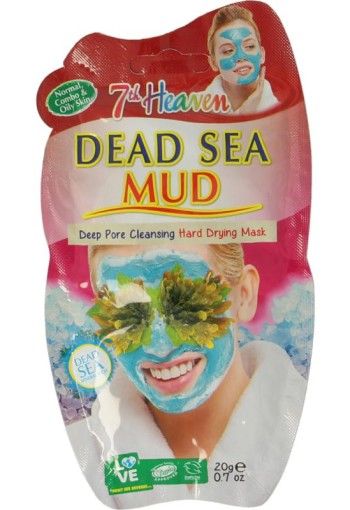 Montagne 7th Heaven gezichtsmasker dead sea mud pac (20 Gram)