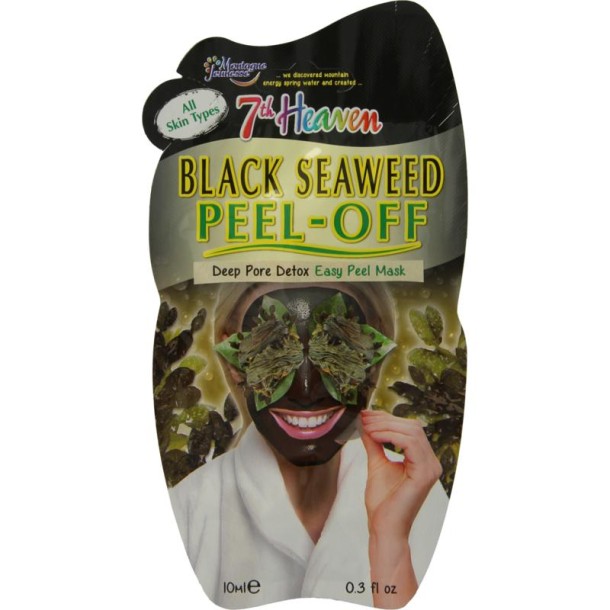 Montagne 7th Heaven gezichtsmasker black seaweed (10 Milliliter)