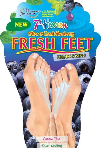 Montagne 7th Heaven voetenmasker fresh feet (20 Milliliter)