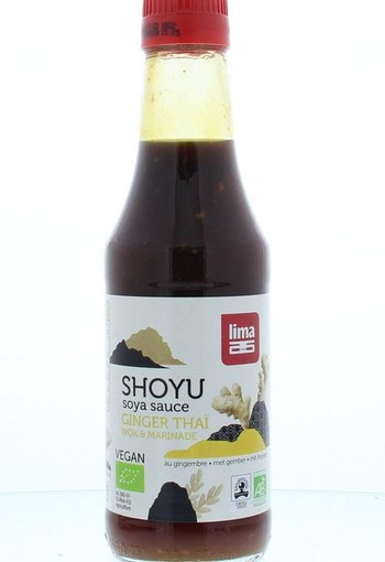 Lima Shoyu ginger thai bio (250 Milliliter)