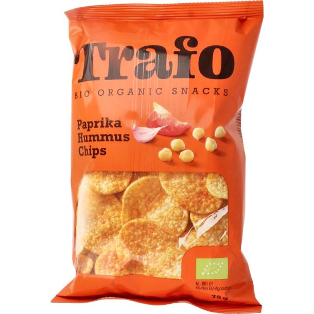 Trafo Hummus chips paprika bio (75 Gram)