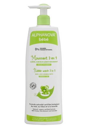 Alphanova Baby Bubble wash 3-in-1 (500 Milliliter)