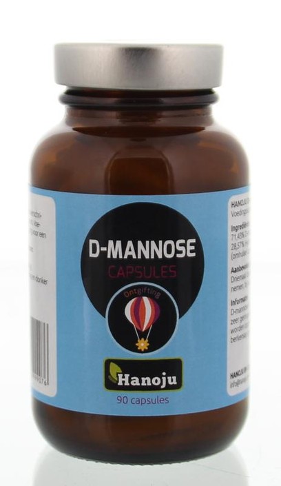 Hanoju D-Mannose 500mg (90 Capsules)