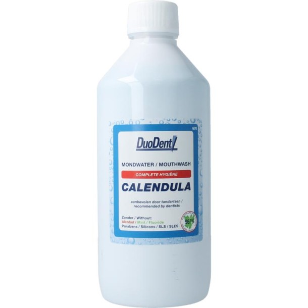 Duodent Mondwater calendula (500 Milliliter)