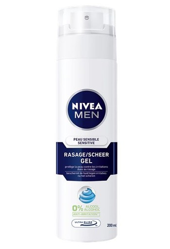 Nivea Men scheergel sensitive (200 ml)
