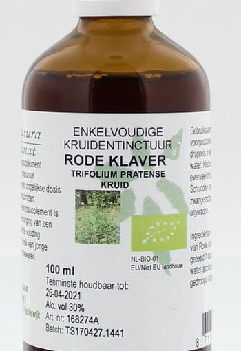 Cruydhof Trifolium / rode klaver tinctuur bio (100 Milliliter)