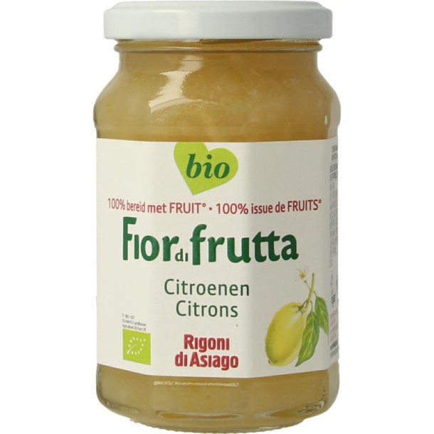 Fiordifrutta Citroenjam bio (260 Gram)