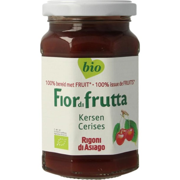 Fiordifrutta Kersenjam bio (250 Gram)