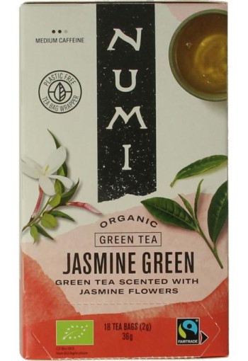 Numi Jasmine green bio (18 Zakjes)