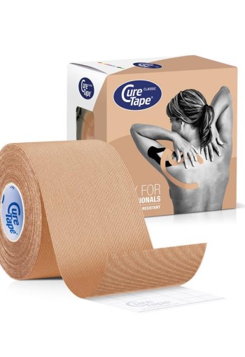 Curetape Kinesiotape beige 5cm x 5m (1 Stuks)