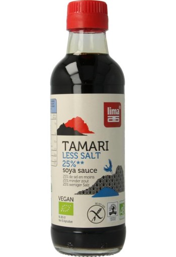 Lima Tamari 25% minder zout bio (250 Milliliter)