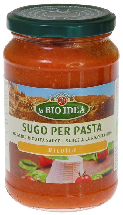 Bioidea Pastasaus ricotta bio (340 Gram)