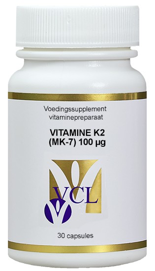 Vital Cell Life Vitamine K2 MK7 100mcg (30 Capsules)